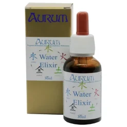 Aurum Water Elixir Gocce per Energia, Metabolismo e Vie Urinarie 30 ml