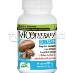 AVD Micotherapy Shiitake Integratore per Difese Immunitarie 90 Capsule