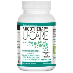 AVD Micotherapy U-Care Integratore per la Difesa dell'Organismo 70 Capsule