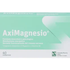 Aximagnesio Integratore con Magnesio 40 Compresse
