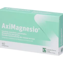 Aximagnesio Integratore con Magnesio 40 Compresse