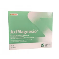 Aximagnesio Integratore con Magnesio 20 Bustine
