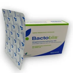 Bactoblis Probiotico Orale per Difesa Gola 30 Compresse Orosolubili