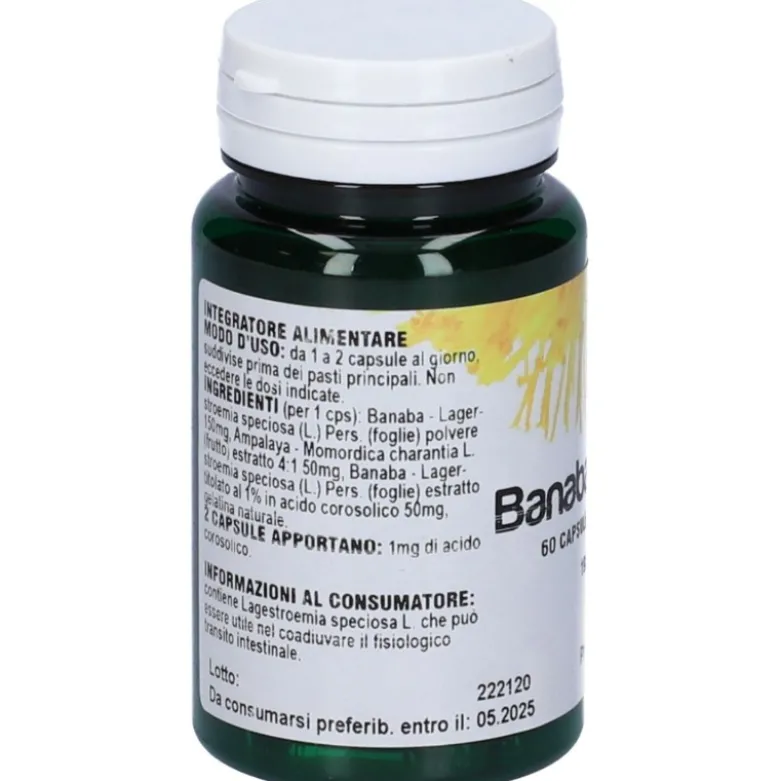 Banaba Active PhytoItalia Transito Intestinale 60 Capsule