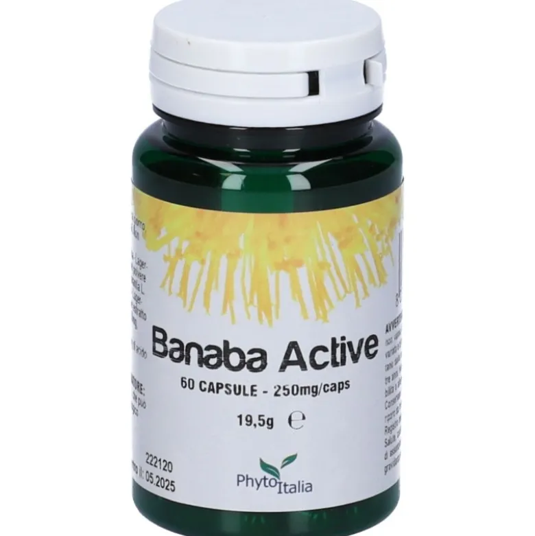 Banaba Active PhytoItalia Transito Intestinale 60 Capsule