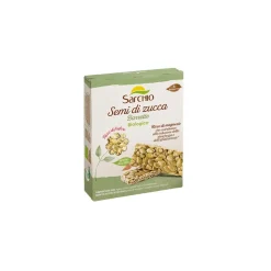 Barrette Semi Zucca Sarchio snack energetico senza glutine 4x20g