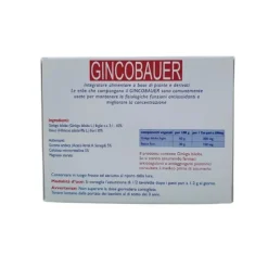 Bauer Gincobauer Integratore per Memoria e Concentrazione 50 Tavolette