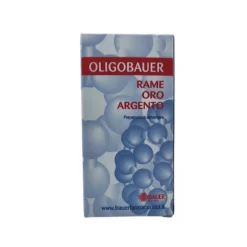 Bauer Oligobauer Oligoelementi Rame Oro Argento 50ml