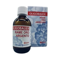 Bauer Oligobauer Oligoelementi Rame Oro Argento 50ml