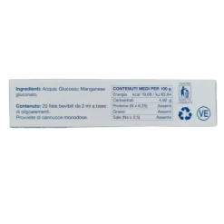 Bauer Oligobauer Oligoelementi Manganese 20 Fiale