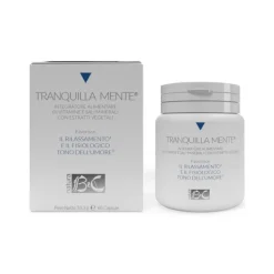 B.E.C. Tranquilla Mente Integratore Rilassamento e Tono Umore 60 Capsule