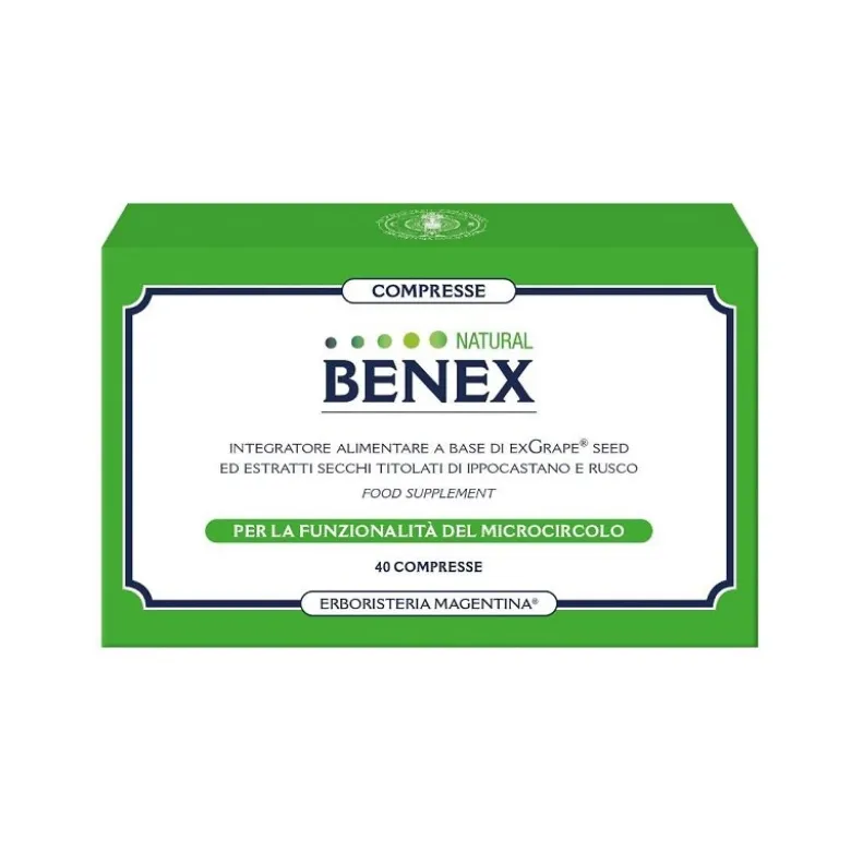 Benex Integratore per Microcircolo 40 Compresse
