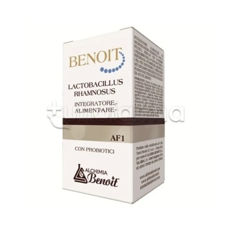 Benoit Lactobacillus Rhamnosus Integratore di Fermenti Lattici 30 Capsule