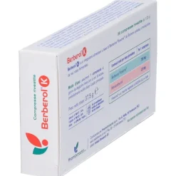 Berberol K Integratore per Abbassare Colesterolo e Trigliceridi 30 compresse