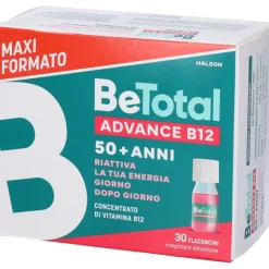 Be-Total Advance B12 Integratore con Vitamina B12 30 Flaconcini
