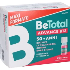 Be-Total Advance B12 Integratore con Vitamina B12 30 Flaconcini