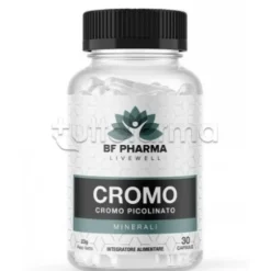 BF Pharma Cromo Integratore per la Glicemia 30 Capsule