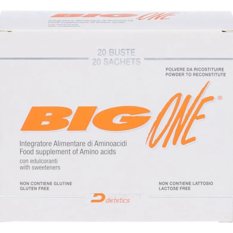 Big One per Controllo Peso e Performance Sportive 20 Bustine da 5,5 g