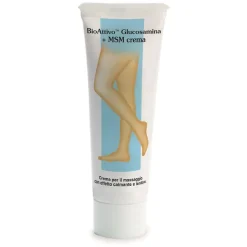 Bioattivo Glucosamina + Msm Crema per Mobilità Articolare e Sollievo Dolori 75ml