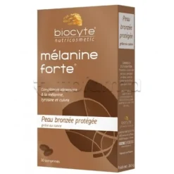 Biocyte Melanine Forte Integratore per l'Abbronzatura 30 Compresse