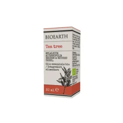 Bioearth Tea Tree Olio Essenziale Biologico Vie Respiratorie 30 ml