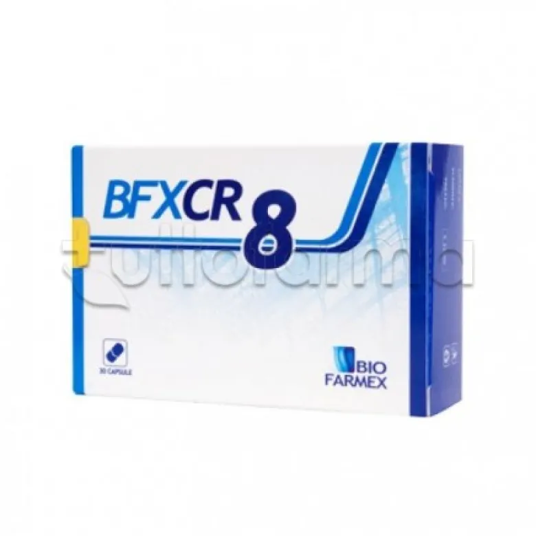 Biofarmex BFX CR8 Medicinale Omeopatico Vie Aeree 30 Capsule