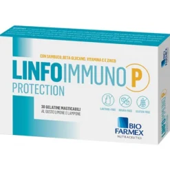 Biofarmex Linfoimmuno P Protection Integratore per Vie Respiratorie 30 Gelatine