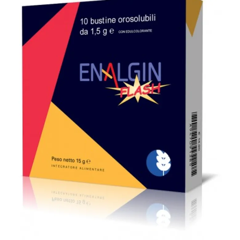 Biogroup Enalgin Flash Integratore Antinfiammatorio 10 Bustine