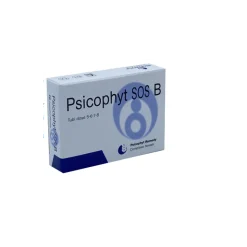Biogroup Psicophyt Remedy 24 SOS B Rimedio Tonico per Stress 4 Tubi di Globuli