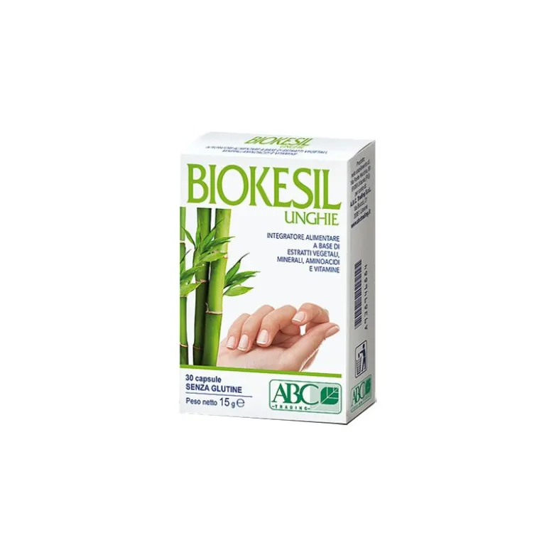 Biokesil Unghie per Benessere Unghie 30 Capsule
