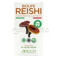 Biolife Reishi Integratore per le Difese Immunitarie 60 Capsule