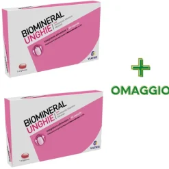 Biomineral Unghie Integratore per Unghie 30 Capsule + 30 OMAGGIO