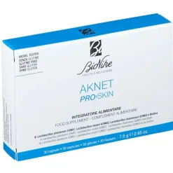 Bionike Aknet Proskin Integratore Alimentare per Acne della pelle 30 Capsule