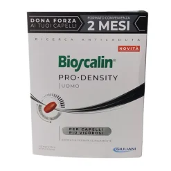 Bioscalin Pro Density Uomo Integratore per Capelli Forti 60 Compresse