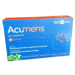 Bios Line Acumens Integratore per Memoria e Concentrazione 30 Compresse