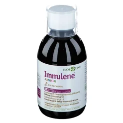 Biosline Immulene Junior Sciroppo Bambini Difese Immunitarie Echinacea Sambuco 200 ml