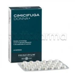 Bios Line Principium Cimicifuga Donna + Integratore per Menopausa 60 Compresse