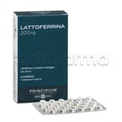 Bios Line Principium Lattoferrina 200mg Integratore per Difese Immunitarie 30 Compresse