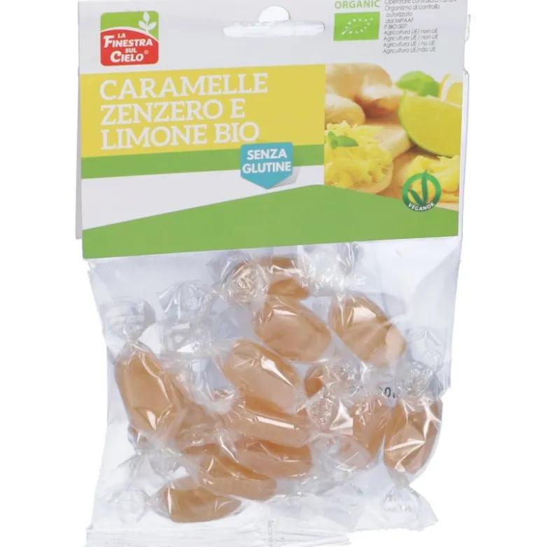 Biotobio Caramelle allo Zenzero E Limone Bio 50g