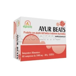 Bliss Ayurveda Ayur Beats Integratore per la Circolazione 60 Compresse