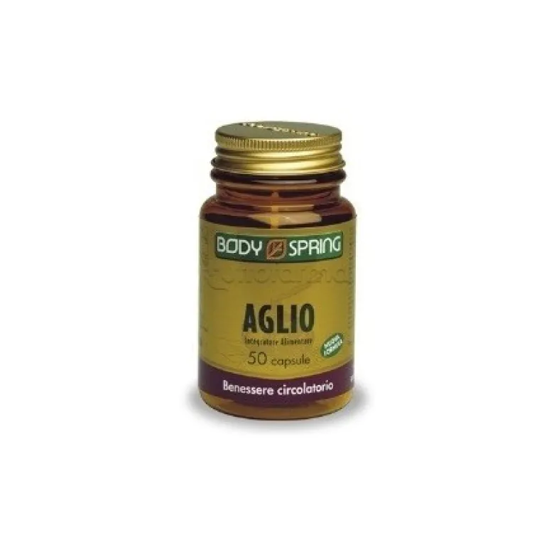Body Spring Aglio 50 Capsule per Controllo Pressione
