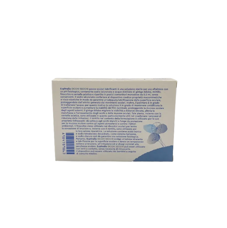 Boiron Euphralia Collirio Occhi Secchi 15 Flaconcini Monodose