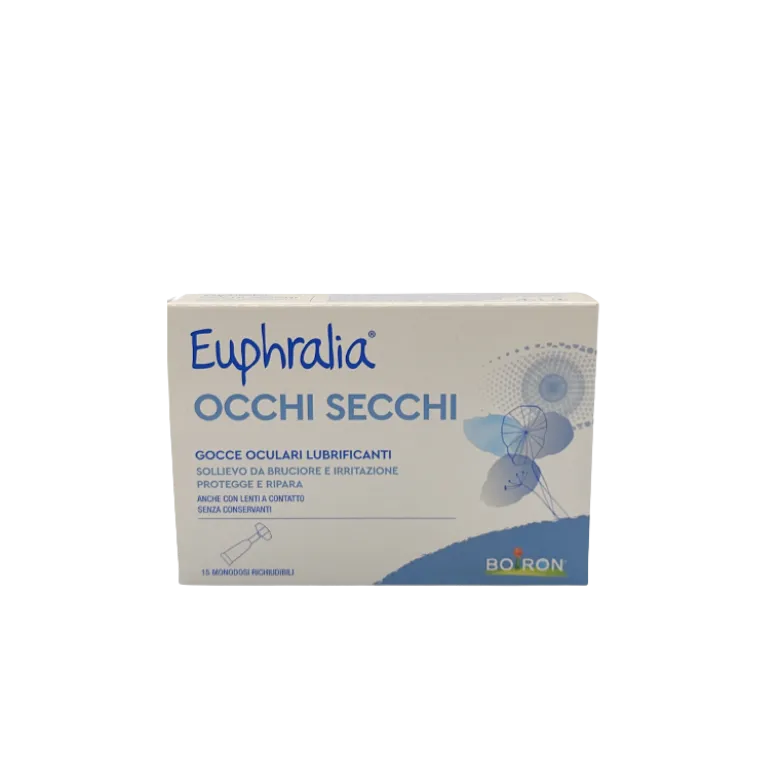 Boiron Euphralia Collirio Occhi Secchi 15 Flaconcini Monodose