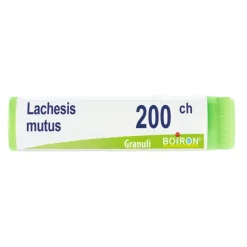 Boiron Lachesis Mutus 200CH Monodose Globuli Omeopatici