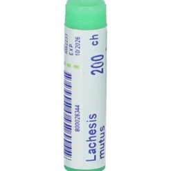Boiron Lachesis Mutus 200CH Monodose Globuli Omeopatici