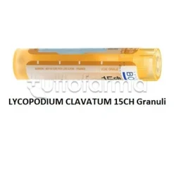 Boiron Lycopodium Clavatum 15CH Granuli Omeopatici Tubo da 4gr