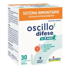 Boiron Oscillo Difese Integratore Alimentare dai 3 Anni 30 Stick Orosolubili