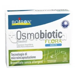 Boiron Osmobiotic Flora Adulti Integratore per Flora Intestinale 12 Bustine