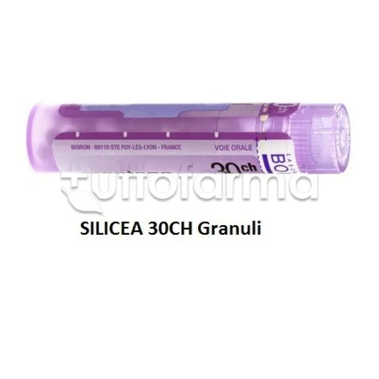 Boiron Silicea 30CH Granuli Omeopatici Tubo da 4gr