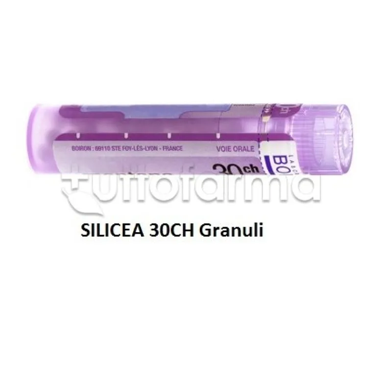 Boiron Silicea 30CH Granuli Omeopatici Tubo da 4gr